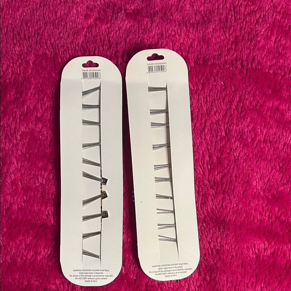 Colorful Hair Bow Set - Picture 2 of 2